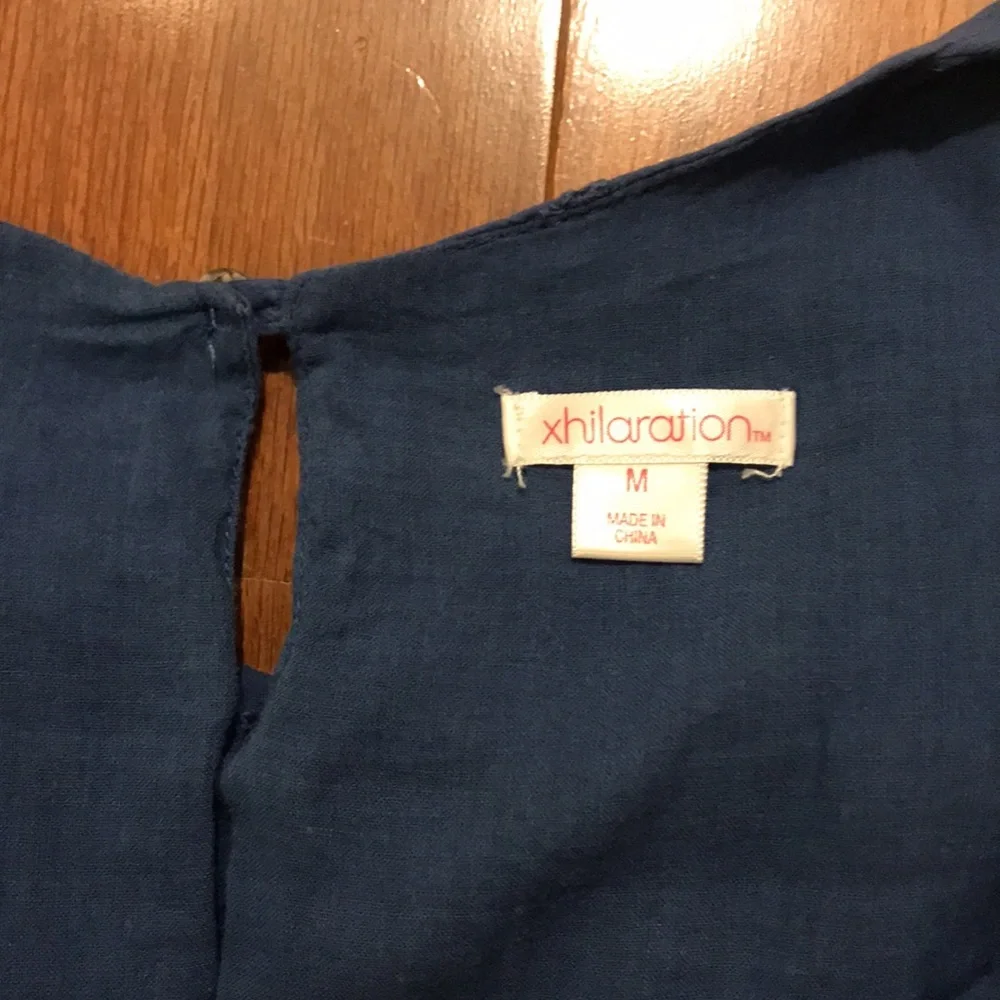 Xhilaration 100% Cotton Romper - Picture 3 of 8